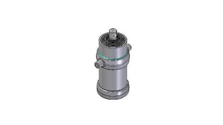 8024F -CILINDRO TELESCÓPICO PADRÃO/FURAÇÃO 8 ESTÁGIOS CILINDRADA 2925 FI 215