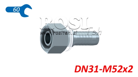 CONEXÃO HIDRÁULICA DKOS 38 S FEMEA DN31-M52X2