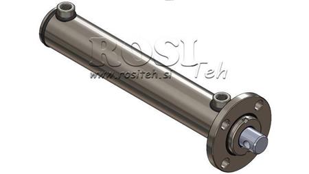 flange do cilindro hidráulico 80/50-600