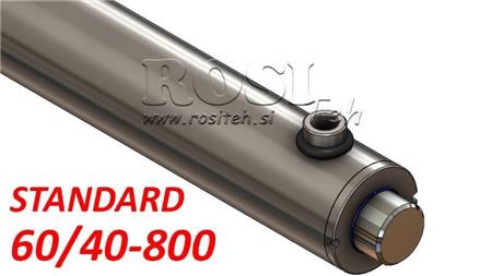 CILINDRO HIDRÁULICO PADRÃO 60/40-800