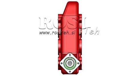 CAIXA DE CÂMBIO - CAIXA DE CÂMBIO RT500 PARA MOTOR HIDRÁULICO MP/MR/MS RAZÃO 43.6:1