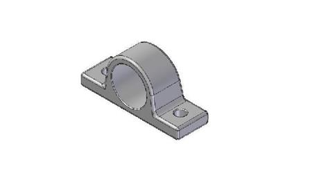SUPORTE PARA CILINDRO TELESCÓPICO FI55