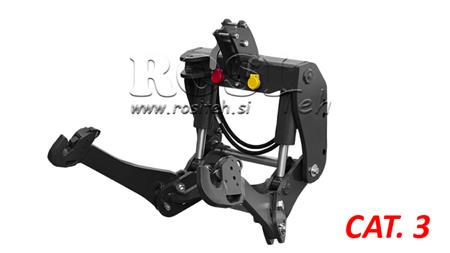 KIT UNIVERSAL DE HIDRÁULICA FRONTAL 3KAT PARA TRATOR 2250KG
