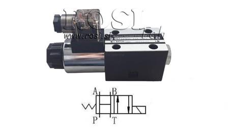 VÁLVULA HIDRÁULICA ELETROMAGNÉTICA CETOP 3 12/24/230V 3B