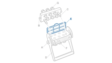 TAMPA PARA MULTI-FASTER 6VIAS