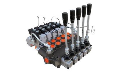 VÁLVULA HIDRÁULICA 5xP80 - EO 12V