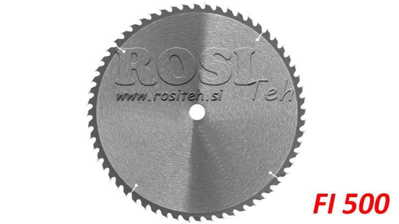 DISCO DE SERRA CIRCULAR PARA CIRCULAR WIDIA Φ 500