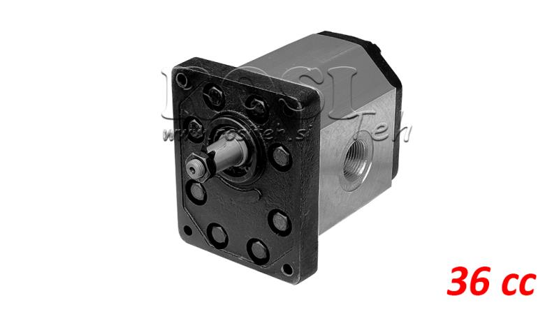 MOTOR HIDRÁULICO DE ENGRENAGEM (30MR36X568) GR.3 - 36CC