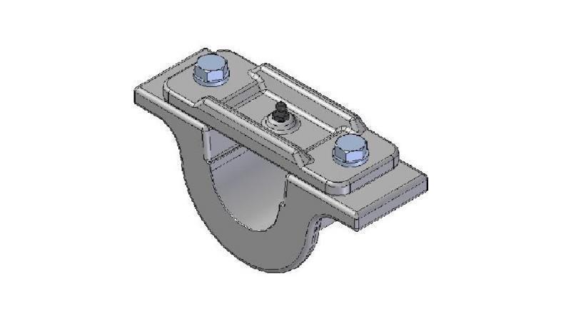 MONTAGEM PARA CILINDRO TELESCÓPICO FI55-A